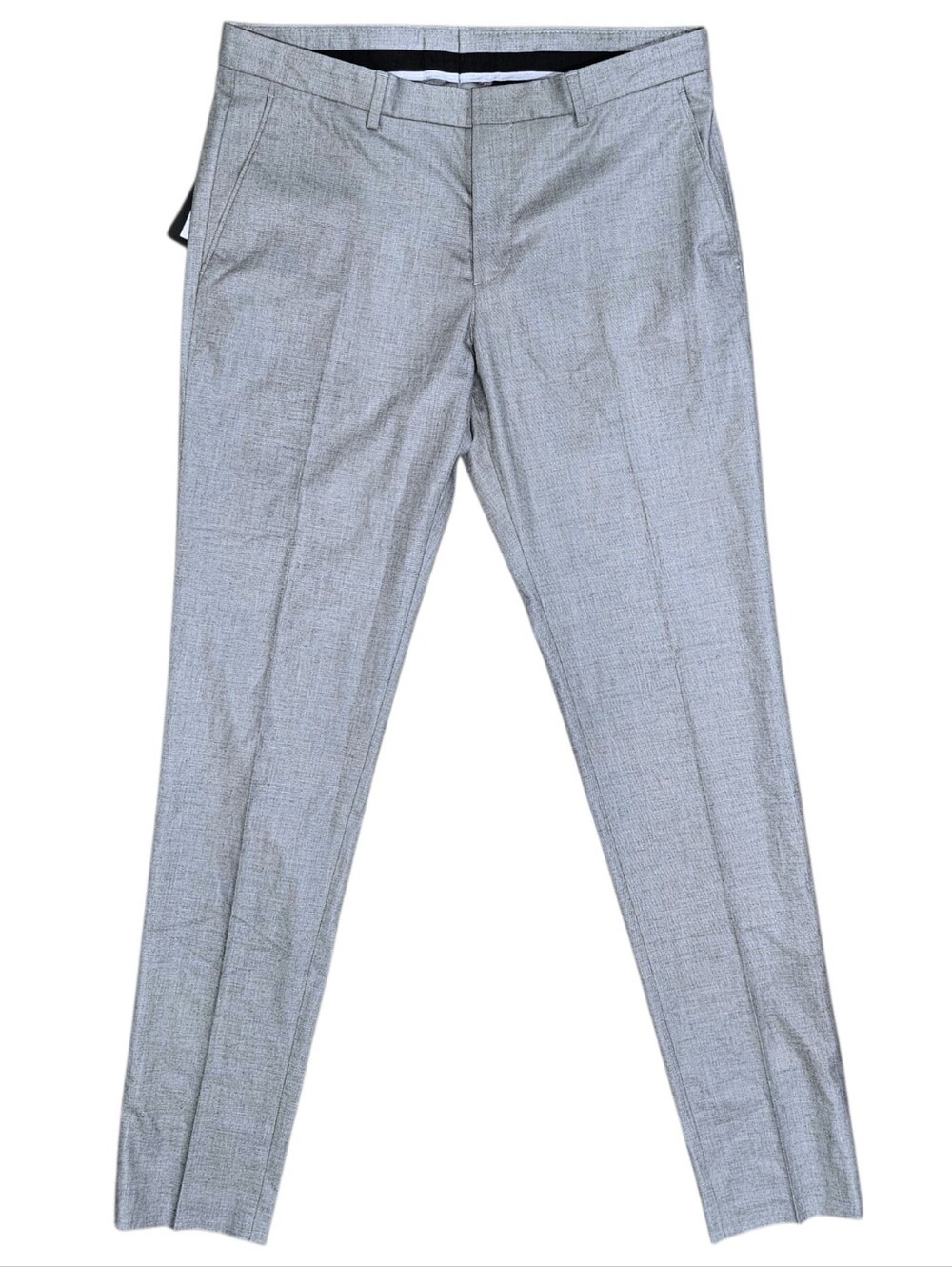 NWT Zara Men's Light Gray Slim Dress Pants Size 32
